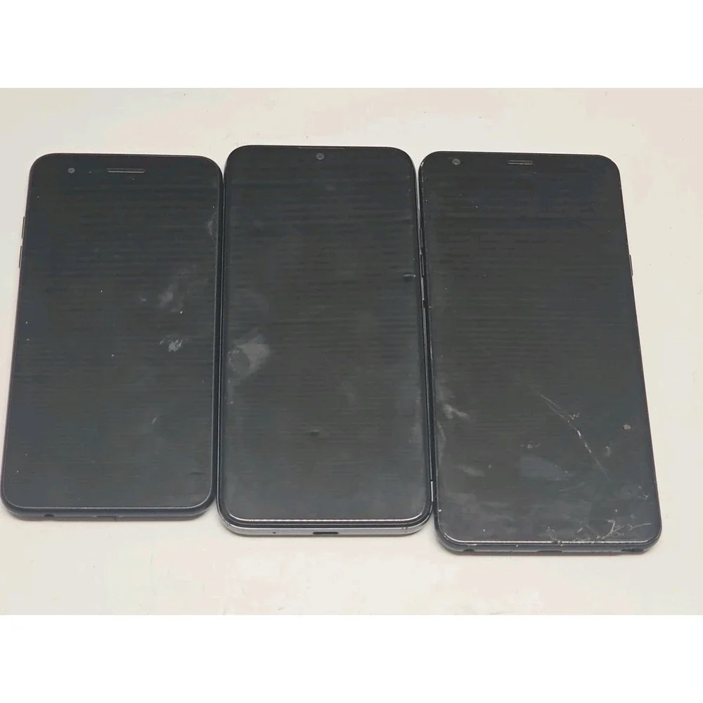 Lot of 15 Mixed Model Android Smartphones for Parts